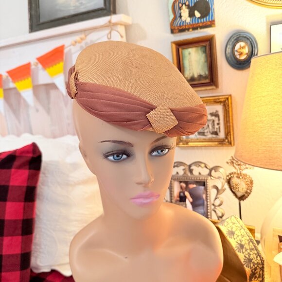 1950's Fascinator hat by Coralie - Picture 9 of 17